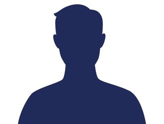 Silhouette d'un homme - image de remplacement pour un intervenant